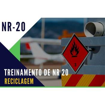Reciclagem De Treinamento Nr 20 no Alto Tietê 